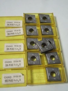 SANDVIK Coromant CNMG 19 06 08 S6 P40 343 3X Lathe Carbide Inserts 10 Pcs New - Picture 1 of 1