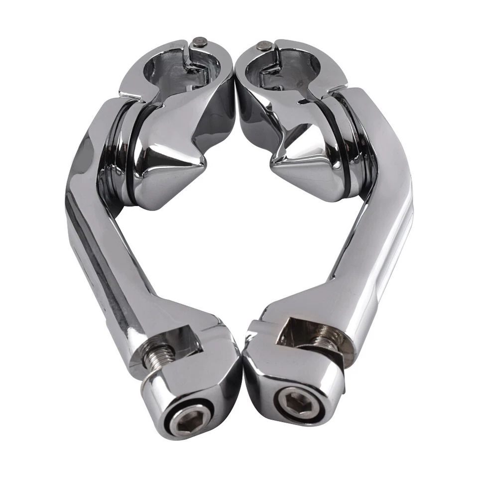 Motorcycle Front Foot Pegs Footpegs For Honda GoldWing GL1500 GL1100 GL1200 - Image 1 of 4