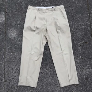 Vintage Burberry London Chino Pants Tan 36 - Picture 1 of 8