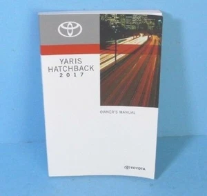 Toyota Yaris 2017 hatchback manual del propietario - Imagen 1 de 1