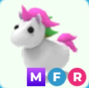 Adopt Me - MFR UNICORN (FLY Ride) SAME DAY DELIVERY!! - Bild 1 von 1