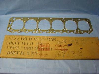 Ford 223 1954 1955 junta de culata EBP-6051-B Customline Mainline Fairlane nuevo de stock Foto 1 de 3
