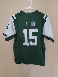 #15 Tim Tebow NY Jets Nike On-Field Jersey. Youth Size L - Picture 1 of 4