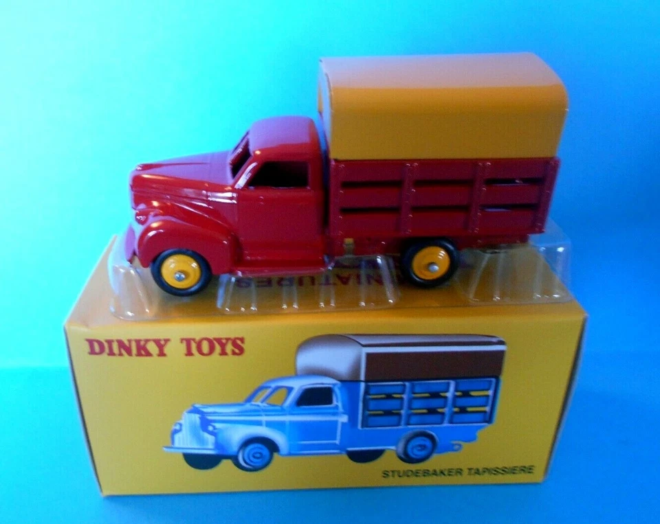 DINKY TOYS 25 L STUDEBAKER TAPISSIERE ATLAS EDITIONS 2576005  [N] - Immagine 1 di 1