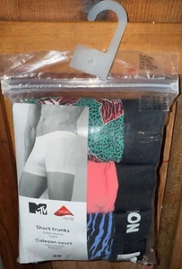 Herren Boxershorts Short Trunks Large 3 Paar Pack H&M Baumwolle Strech Calecon Court - Bild 1 von 2