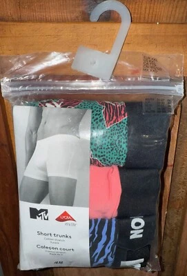 Pack de 3 pares de calzoncillos cortos grandes de algodón elástico Calecon Court para hombre H&M Foto 1 de 2