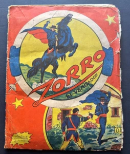 1958 Álbum "Zorro El Vengador" Cuba 108 Cartas Basado en Película Guy Williams - Imagen 1 de 24