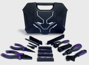 Handwerkzeug Set Mechaniker Set Steckschlüssel Stück Koffer Marvel Black Panther 82tlg - Bild 1 von 2