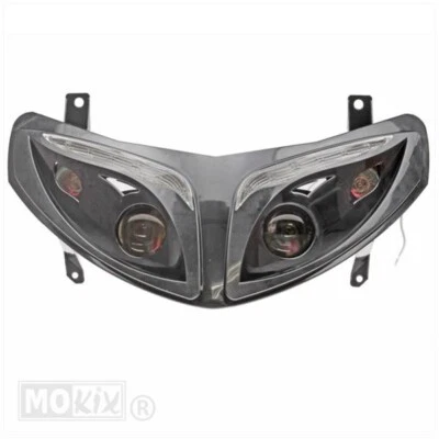 Scheinwerfer Peugeot Speedfight 2 Schwarz CE mit Straßenzulassung - Bild 1 von 3