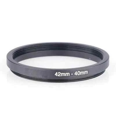 RISE(UK)42-40MM 42MM-40MM 42 to 40 Step Down Ring Filter Adapter for Camera Lens - Image 1 of 3