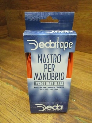 NOS DEDA ELEMENTI NASTRO - SOFT TOUCH HANDLEBAR WRAP HANDLE BAR TAPE - ORANGE - Image 1 of 3