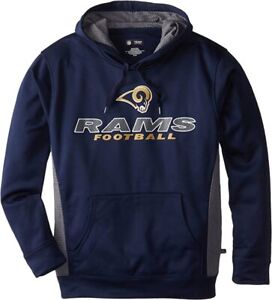 Los Angeles Rams Synthetic Gridirion 5 NFL Hoodie Sweatshirt