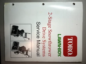 Toro Lawn-Boy manuale di servizio sistemi di azionamento spazzaneve 2 stadi - 492-4738 - Foto 1 di 2