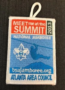 BOY SCOUTS NATIONAL SCOUT JAMBOREE SUMMIT 2013 UNIFORM PATCH ATLANTA BSA AAC - Picture 1 of 2