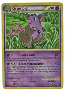 Grumpig 23/102 Raro Non Holo HS Triumphant quasi nuovo+ con tracciamento eBay - Foto 1 di 3
