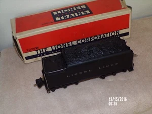 Lionel Original Vintage prewar 2226w whistle tender For 226e & 763e works well - Picture 1 of 12