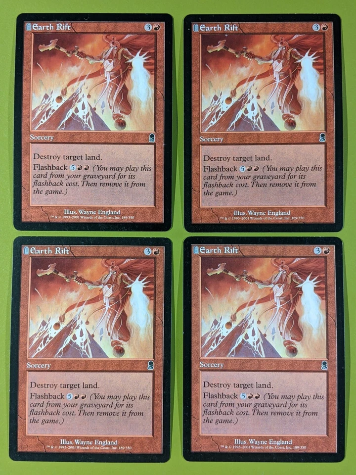 Earth Rift x4 Odyssey 4x Playset Magic the Gathering MTG - Image 1 of 1
