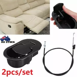 Recliner Handle Release Lever Trigger Cable Sofa Lounge Chair Replacement - Picture 1 of 12