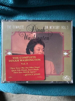 Sealed 3 CD The Complete Dinah Washington On Mercury Volume 5 1956-1958 Foto 1 de 2