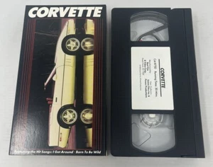 Vintage CHEVROLET CHEVY CORVETTE VHS 1988 SPORT CAR Rare - Picture 1 of 4