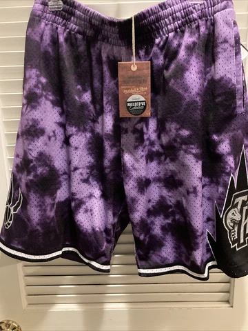 Raptors Mitchell & Ness Galaxy Swingman Shorts Reflective Collection Large NWT! Cover