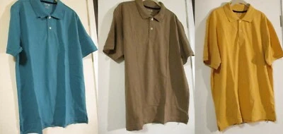 Mens Golf Polo Shirts St John's Bay (M, L)  Select Color (Size) - NWT MSRP $25 - Image 1 of 4