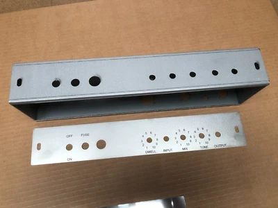 6G15 Style Steel chassis and ENGRAVED/BLACK SS  Faceplate - Image 1 of 4