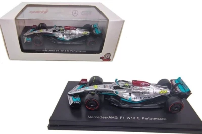Spark Sparky 1/64 Lewis Hamilton Mercedes W13 E AMG Petronas F1 #44 2022 Y256 - Image 1 of 2