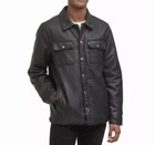 Levis Mens Classic Faux Leather Sherpa 
