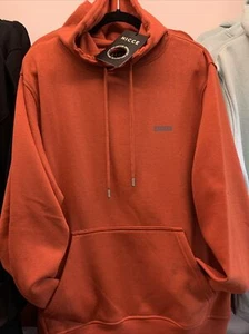 NICCE UNISEX HOODIE* BRAND NEW RRP £60. BURNT ORANGE XXL REFLECTING LOGO