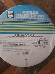 Kit de puesta en marcha del enfriador, manguera de bomba, abrazadera restrictora, válvula de flotador, cesta, drenaje - Imagen 1 de 2