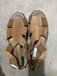I Love Comfort 'Joyce' Brown Tan Strappy Sandals - 9.5M Preown Fair - Picture 1 of 12