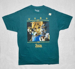 Camiseta The Legend Of Zelda Breath Of The Wild Hombre Grande Nintendo Nueva - Imagen 1 de 5