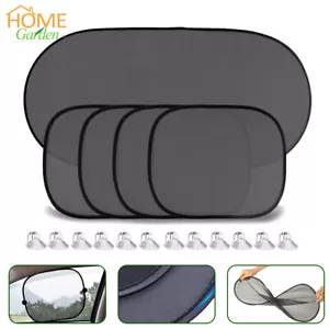 5x Car Sun Shade Side Window Rear Windscreen Visor Kid UV Protection Cool Auto - Picture 1 of 10