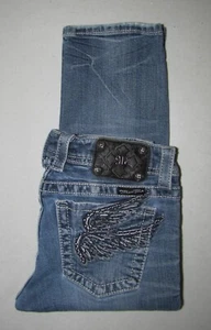 Womens Miss Me Stretch Jean Capris. Size 28 Blue. 20" Inseam. - Picture 1 of 3