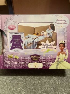Disney Princess And The Frog Comfy Throw with Sleeves YOUTH SIZE - Picture 1 of 3
