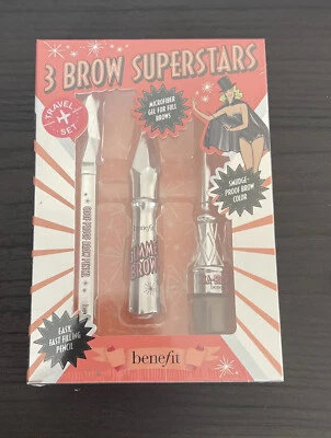 Benefit 3 Brow Superstars Eyebrow Pencil Giftset Gimme Brow Ka Brow Goof Proof  - Image 1 of 4