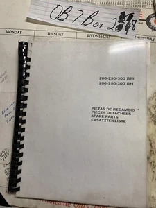 AUSA 200 250 300 RM & RH Dumper Factory OEM Parts Catalog Manual - Picture 1 of 6
