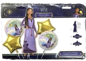 Disney’s Wish Piñata 18 in. - 36 in. Mylar Balloon Bouquet - 5 Pc. - Picture 1 of 4