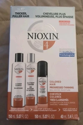 NIOXIN System 4 Kit by Nioxin for Unisex - 3 Pc 10.1 oz Color Safe  - Image 1 of 2