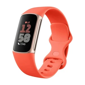 Fitbit Charge 6 Fitnesstracker - Gold/Koralle - Bild 1 von 1