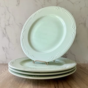 Pfaltzgraff Filigree Dinner Plate Sage Green Set Of 4 - Picture 1 of 4