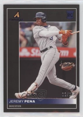 2022 Panini Chronicles Pinnacle Purple /25 Jeremy Pena #15 Rookie RC - Image 1 of 2