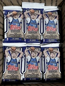 6x 2025-26 Topps NBA Fat Pack Factory Sealed Lot Flagg RC Chase - Picture 1 of 2