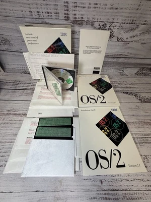 IBM OS/2 Special Edition for Windows 3.1 CD-ROM, 5.25 Discs Complete w. Manuals - Image 1 of 4