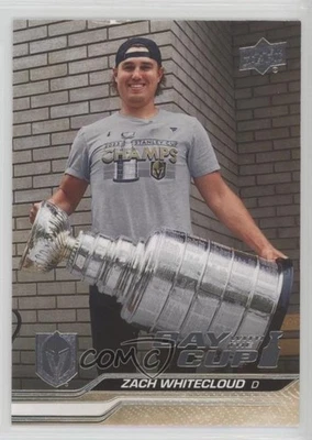 2023-24 Upper Deck Extended Series Day with the Cup Zach Whitecloud #DC22 - Image 1 of 2