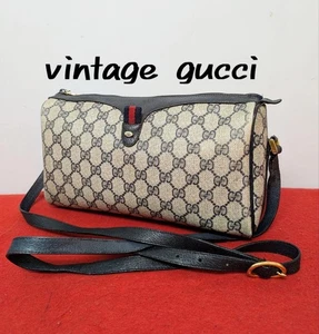【US/DDP】 Gucci Sherry Line Schultertasche, Old Gucci, Discontinued Japan - Bild 1 von 13