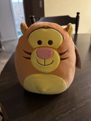  Disney Tigger Plush Winnie The Pooh 8”  squish mallow (retired) New with tag  - Image 1 of 4