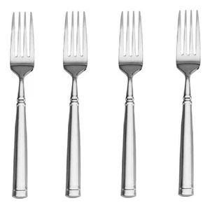 Williams Sonoma Stephanie Stainless Steel Dinner Fork by Towle (Set of Four) - Picture 1 of 4