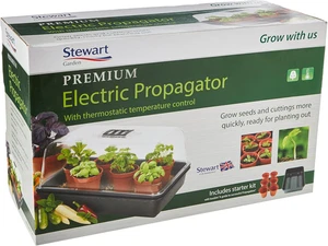 Thermostatic Control Electric Propagator, 38 Cm - Black - Picture 1 of 12